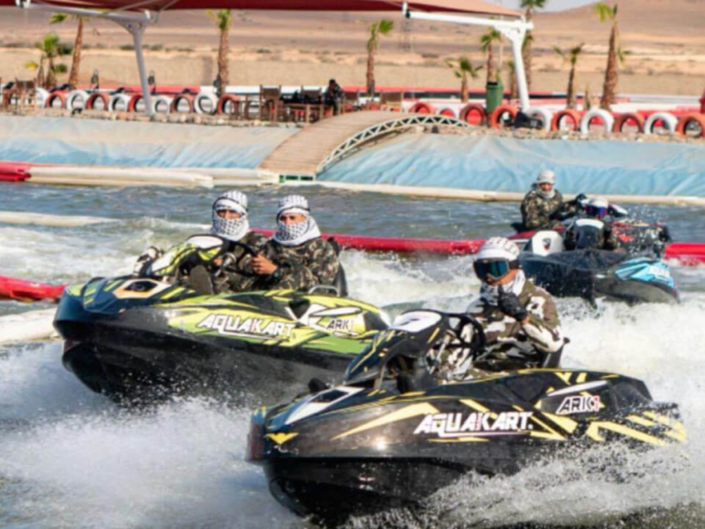 best activities in marrakech(waterkarting)