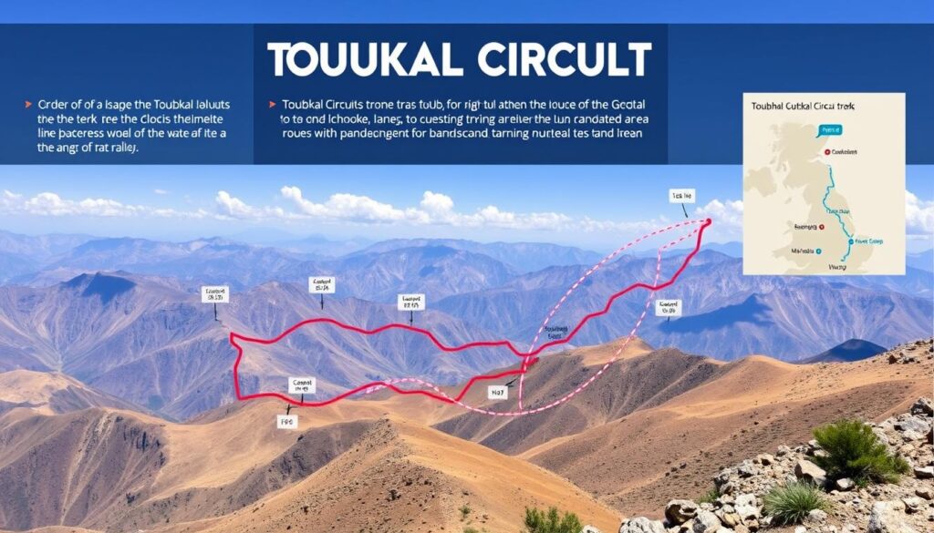 Toubkal Circuit trek Morocco Atlas Mountains trekking